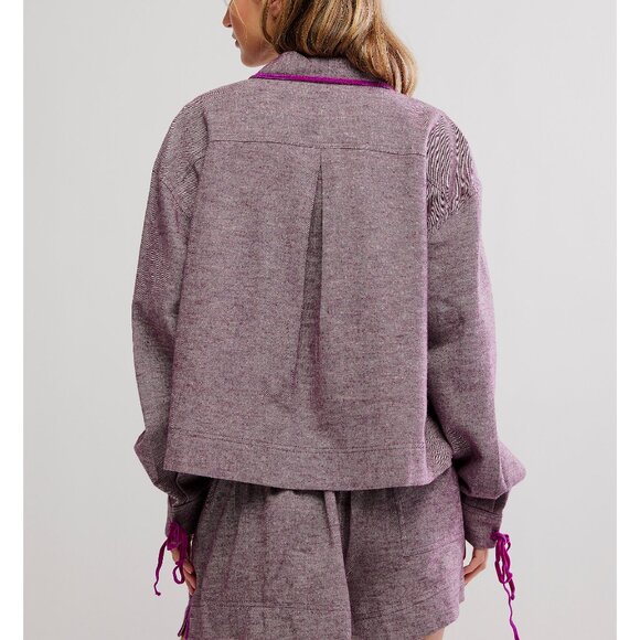 🆕 FREE PEOPLE Close To Home Flannel Set / Cactus Flower - Picture 3 of 8